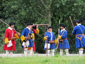 Girona resisteix! Jornades de recreació històrica de la Guerra de Successió. El campament