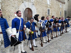 Girona resisteix! Jornades de recreaci&oacute; hist&ograve;rica de la Guerra de Successi&oacute;. Cloenda de les activitats de dissabte