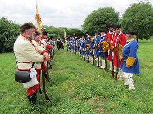 Girona resisteix! Jornades de recreaci&oacute; hist&ograve;rica de la Guerra de Successi&oacute;. Castell de Montju&iuml;c. Cloenda de la recreaci&oacute; hist&ograve;rica