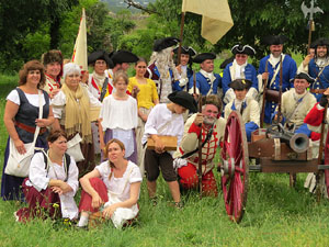 Girona resisteix! Jornades de recreaci&oacute; hist&ograve;rica de la Guerra de Successi&oacute;. Castell de Montju&iuml;c. Cloenda de la recreaci&oacute; hist&ograve;rica