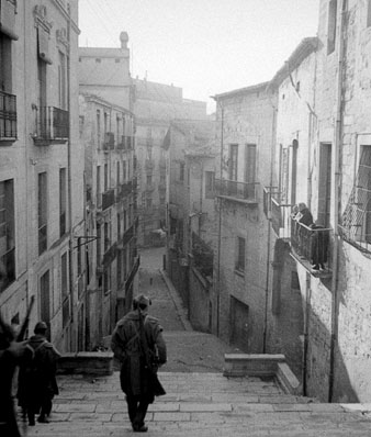 Entrada de les tropes franquistes a Girona. 4 de febrer 1939