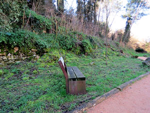L'itinerari del Galligants. Camí verd que connecta la plaça dels Jurats del Barri Vell amb la font del Bisbe