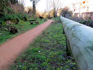 L'itinerari del Galligants. Camí verd que connecta la plaça dels Jurats del Barri Vell amb la font del Bisbe