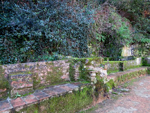 L'itinerari del Galligants. Camí verd que connecta la plaça dels Jurats del Barri Vell amb la font del Bisbe