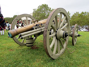 IX Festa Reviu els Setges Napole&ograve;nics de Girona. Campament d'&egrave;poca napole&ograve;nica al parc de les Ribes del Ter