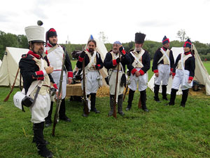 IX Festa Reviu els Setges Napole&ograve;nics de Girona. Campament d'&egrave;poca napole&ograve;nica al parc de les Ribes del Ter