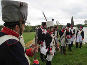 IX Festa Reviu els Setges Napole&ograve;nics de Girona. Campament d'&egrave;poca napole&ograve;nica al parc de les Ribes del Ter