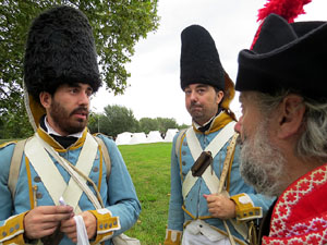 IX Festa Reviu els Setges Napole&ograve;nics de Girona. Campament d'&egrave;poca napole&ograve;nica al parc de les Ribes del Ter