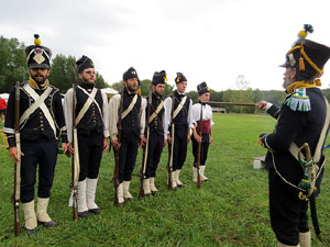 IX Festa Reviu els Setges Napole&ograve;nics de Girona. Campament d'&egrave;poca napole&ograve;nica al parc de les Ribes del Ter