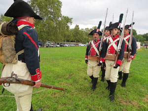 IX Festa Reviu els Setges Napole&ograve;nics de Girona. Campament d'&egrave;poca napole&ograve;nica al parc de les Ribes del Ter