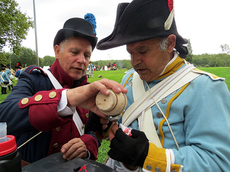 IX Festa Reviu els Setges Napole&ograve;nics de Girona. Campament d'&egrave;poca napole&ograve;nic