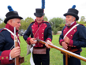 IX Festa Reviu els Setges Napole&ograve;nics de Girona. Campament d'&egrave;poca napole&ograve;nica al parc de les Ribes del Ter