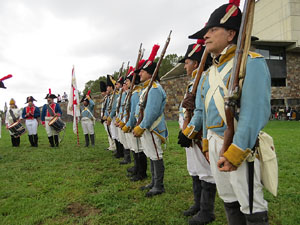 IX Festa Reviu els Setges Napole&ograve;nics de Girona. Campament d'&egrave;poca napole&ograve;nica al parc de les Ribes del Ter
