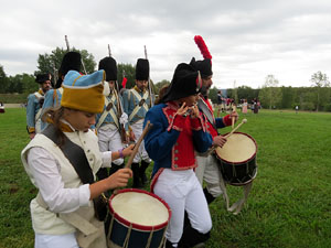 IX Festa Reviu els Setges Napole&ograve;nics de Girona. Campament d'&egrave;poca napole&ograve;nica al parc de les Ribes del Ter