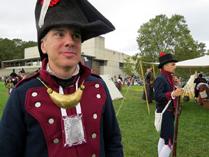 IX Festa Reviu els Setges Napole&ograve;nics de Girona. Campament d'&egrave;poca napole&ograve;nica al parc de les Ribes del Ter