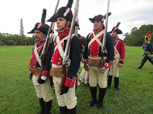 IX Festa Reviu els Setges Napole&ograve;nics de Girona. Campament d'&egrave;poca napole&ograve;nica al parc de les Ribes del Ter
