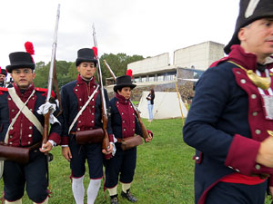 IX Festa Reviu els Setges Napole&ograve;nics de Girona. Campament d'&egrave;poca napole&ograve;nica al parc de les Ribes del Ter