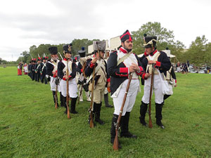 IX Festa Reviu els Setges Napole&ograve;nics de Girona. Campament d'&egrave;poca napole&ograve;nica al parc de les Ribes del Ter