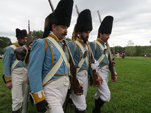 IX Festa Reviu els Setges Napole&ograve;nics de Girona. Campament d'&egrave;poca napole&ograve;nica al parc de les Ribes del Ter