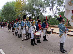IX Festa Reviu els Setges Napole&ograve;nics de Girona. Campament d'&egrave;poca napole&ograve;nica al parc de les Ribes del Ter