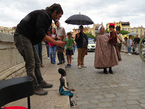 IX Festa Reviu els Setges Napole&ograve;nics de Girona. Desfilada pels carrers del Barri Vell
