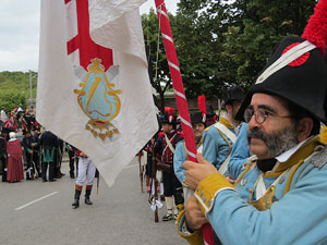IX Festa Reviu els Setges Napole&ograve;nics de Girona. Desfilada pels carrers del Barri Vell