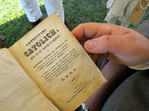 IX Festa Reviu els Setges Napole&ograve;nics de Girona. Campament d'&egrave;poca  napole&ograve;nica al parc de les Ribes del Ter