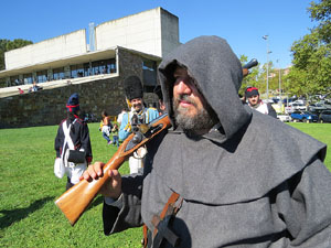 IX Festa Reviu els Setges Napole&ograve;nics de Girona. Campament d'&egrave;poca  napole&ograve;nica al parc de les Ribes del Ter