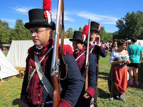 IX Festa Reviu els Setges Napole&ograve;nics de Girona. Campament d'&egrave;poca napole&ograve;nic