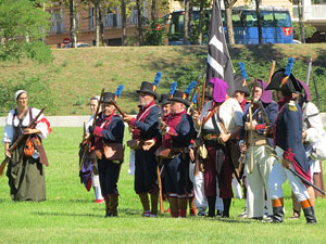 IX Festa Reviu els Setges Napole&ograve;nics de Girona. Recreaci&oacute; d'una batalla al parc de les Ribes del Ter
