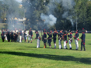 IX Festa Reviu els Setges Napole&ograve;nics de Girona. Recreaci&oacute; d'una batalla al parc de les Ribes del Ter