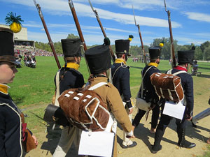 IX Festa Reviu els Setges Napole&ograve;nics de Girona. Recreaci&oacute; d'una batalla al parc de les Ribes del Ter