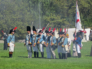 IX Festa Reviu els Setges Napole&ograve;nics de Girona. Recreaci&oacute; d'una batalla al parc de les Ribes del Ter