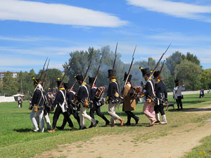 IX Festa Reviu els Setges Napole&ograve;nics de Girona. Recreaci&oacute; d'una batalla al parc de les Ribes del Ter