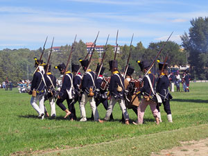IX Festa Reviu els Setges Napole&ograve;nics de Girona. Recreaci&oacute; d'una batalla al parc de les Ribes del Ter