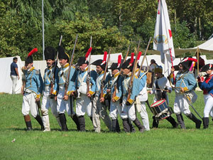 IX Festa Reviu els Setges Napole&ograve;nics de Girona. Recreaci&oacute; d'una batalla al parc de les Ribes del Ter