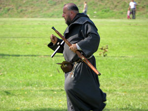 IX Festa Reviu els Setges Napole&ograve;nics de Girona. Recreaci&oacute; d'una batalla al parc de les Ribes del Ter