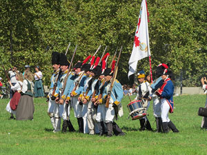 IX Festa Reviu els Setges Napole&ograve;nics de Girona. Recreaci&oacute; d'una batalla al parc de les Ribes del Ter
