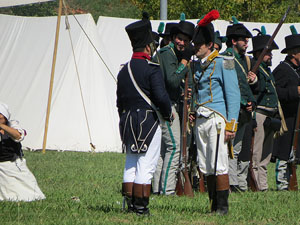 IX Festa Reviu els Setges Napole&ograve;nics de Girona. Recreaci&oacute; d'una batalla al parc de les Ribes del Ter