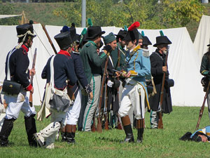 IX Festa Reviu els Setges Napole&ograve;nics de Girona. Recreaci&oacute; d'una batalla al parc de les Ribes del Ter