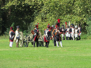 IX Festa Reviu els Setges Napole&ograve;nics de Girona. Recreaci&oacute; d'una batalla al parc de les Ribes del Ter