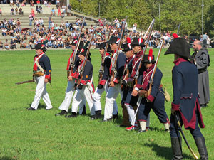 IX Festa Reviu els Setges Napole&ograve;nics de Girona. Recreaci&oacute; d'una batalla al parc de les Ribes del Ter