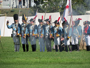 IX Festa Reviu els Setges Napole&ograve;nics de Girona. Recreaci&oacute; d'una batalla al parc de les Ribes del Ter