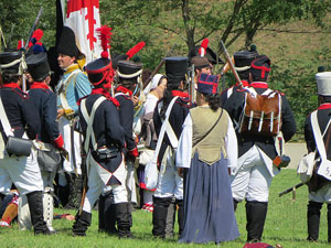 IX Festa Reviu els Setges Napole&ograve;nics de Girona. Finalitzaci&oacute; de la recreaci&oacute; a les Ribes del Ter