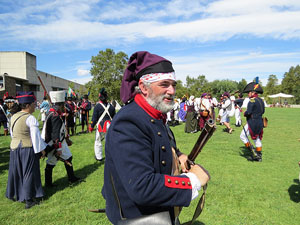 IX Festa Reviu els Setges Napole&ograve;nics de Girona. Finalitzaci&oacute; de la recreaci&oacute; a les Ribes del Ter