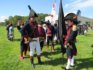 IX Festa Reviu els Setges Napole&ograve;nics de Girona. Finalitzaci&oacute; de la recreaci&oacute; a les Ribes del Ter