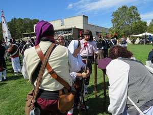 IX Festa Reviu els Setges Napole&ograve;nics de Girona. Finalitzaci&oacute; de la recreaci&oacute; a les Ribes del Ter