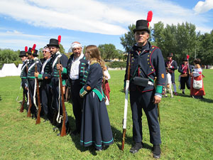 IX Festa Reviu els Setges Napole&ograve;nics de Girona. Finalitzaci&oacute; de la recreaci&oacute; a les Ribes del Ter