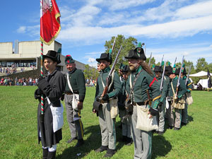 IX Festa Reviu els Setges Napole&ograve;nics de Girona. Finalitzaci&oacute; de la recreaci&oacute; a les Ribes del Ter