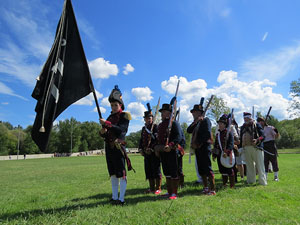 IX Festa Reviu els Setges Napole&ograve;nics de Girona. Finalitzaci&oacute; de la recreaci&oacute; a les Ribes del Ter